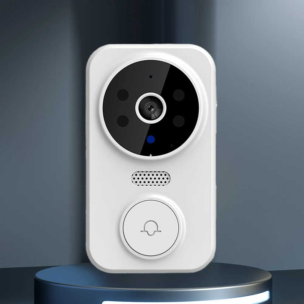 WiFi Video Doorbell Smart Home Door Bell Night Vision Wireless Visual Intercom Doorbell Two-Way Audio Visual Doorbell Monitoring