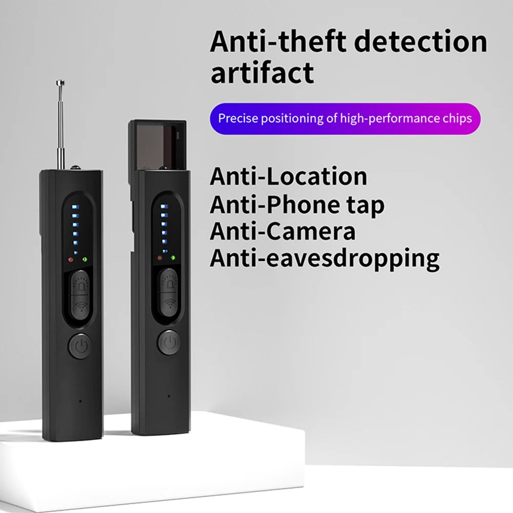 Hidden Camera Finder Anti Spy Car GPS Tracker Bug Listening Device Wireless All Signal Candid Pinhole Camara Scanner for Home