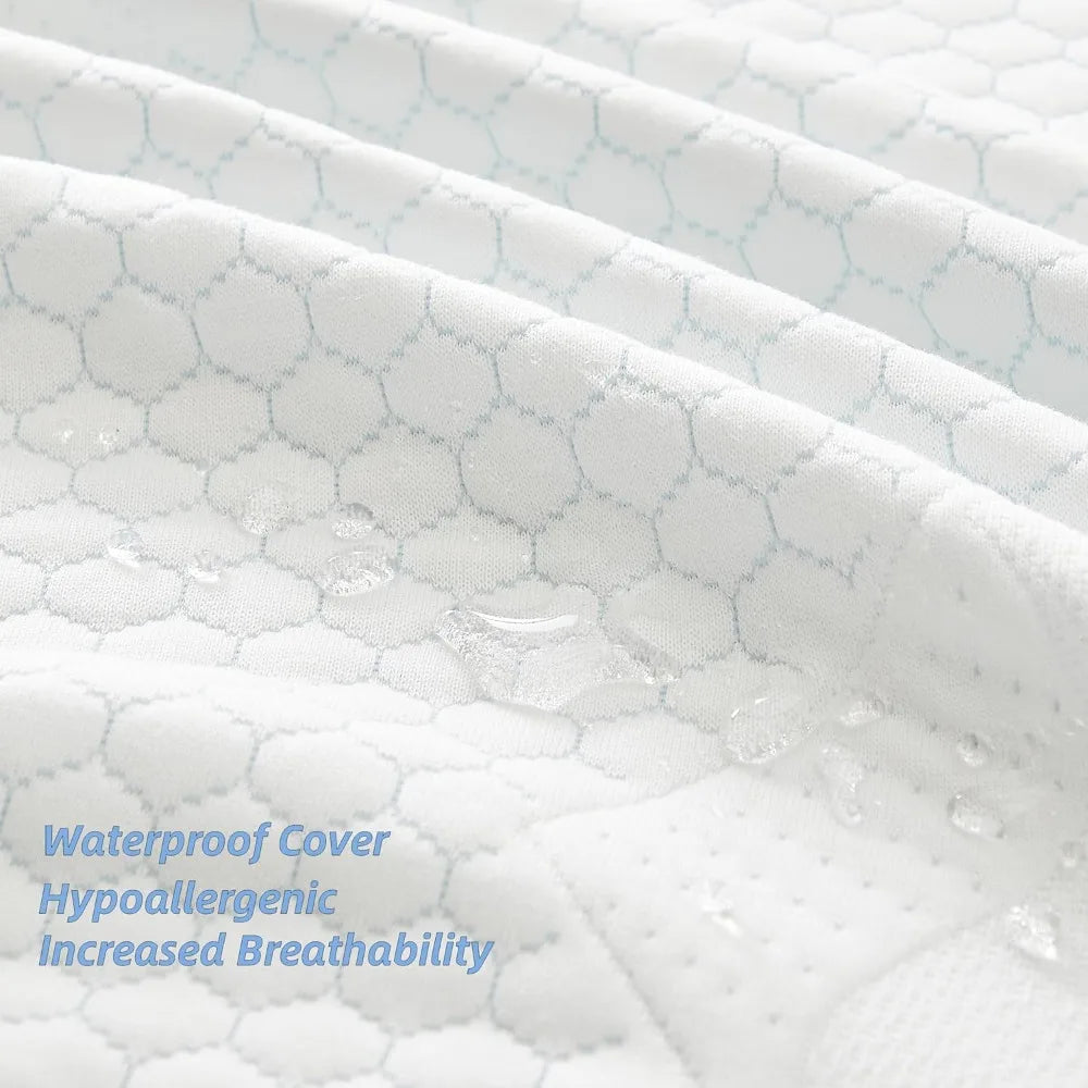 6 Inch Gel Memory Foam Twin Mattress Medium-Firm Mattress for Pressure Relief & Cooler Sleep Mattress for Kids Adults CertiPUR-U
