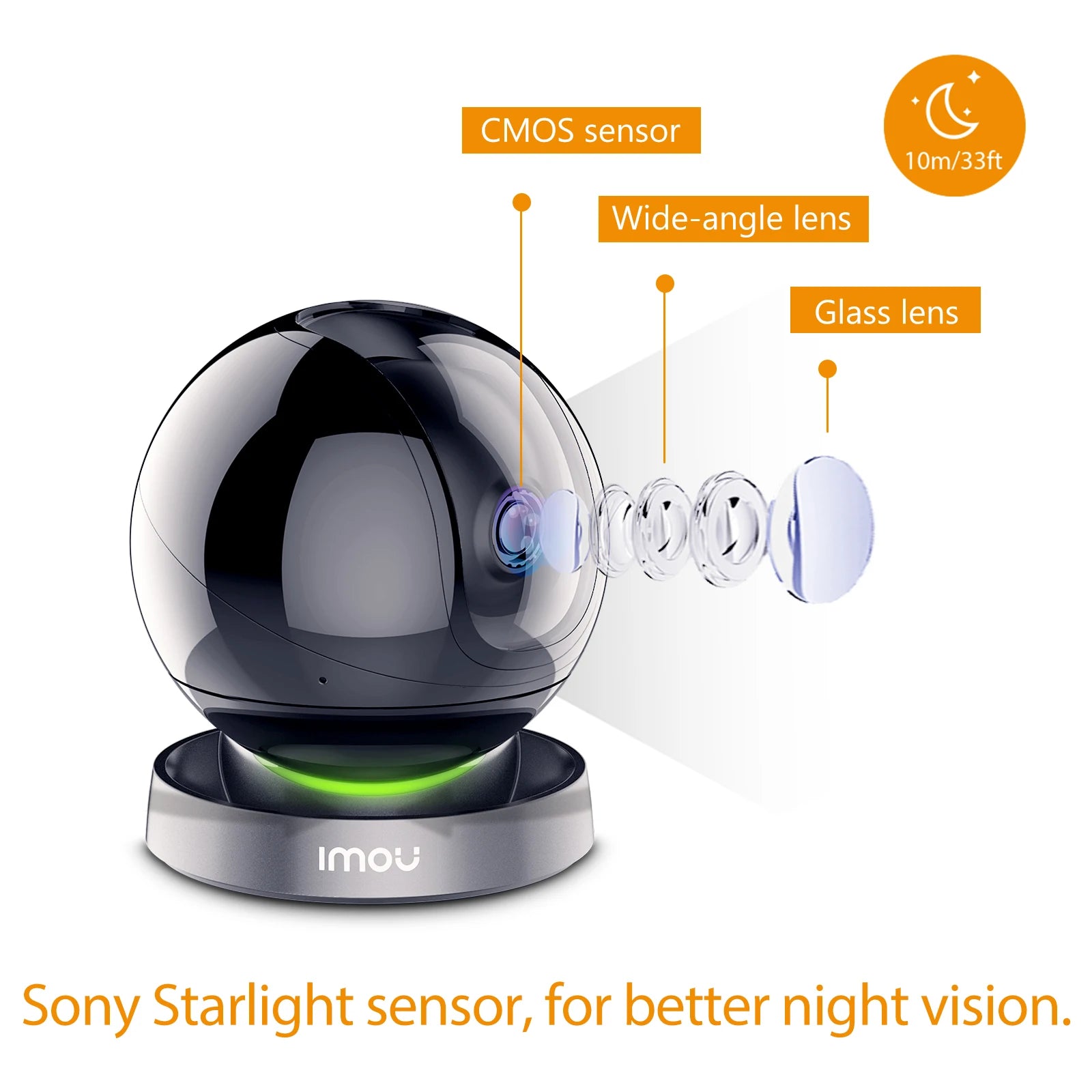 IMOU REX 4MP Wifi Camera indoor AI Human Detection Camera Night Vision PTZ surveillance Camera Smart Home