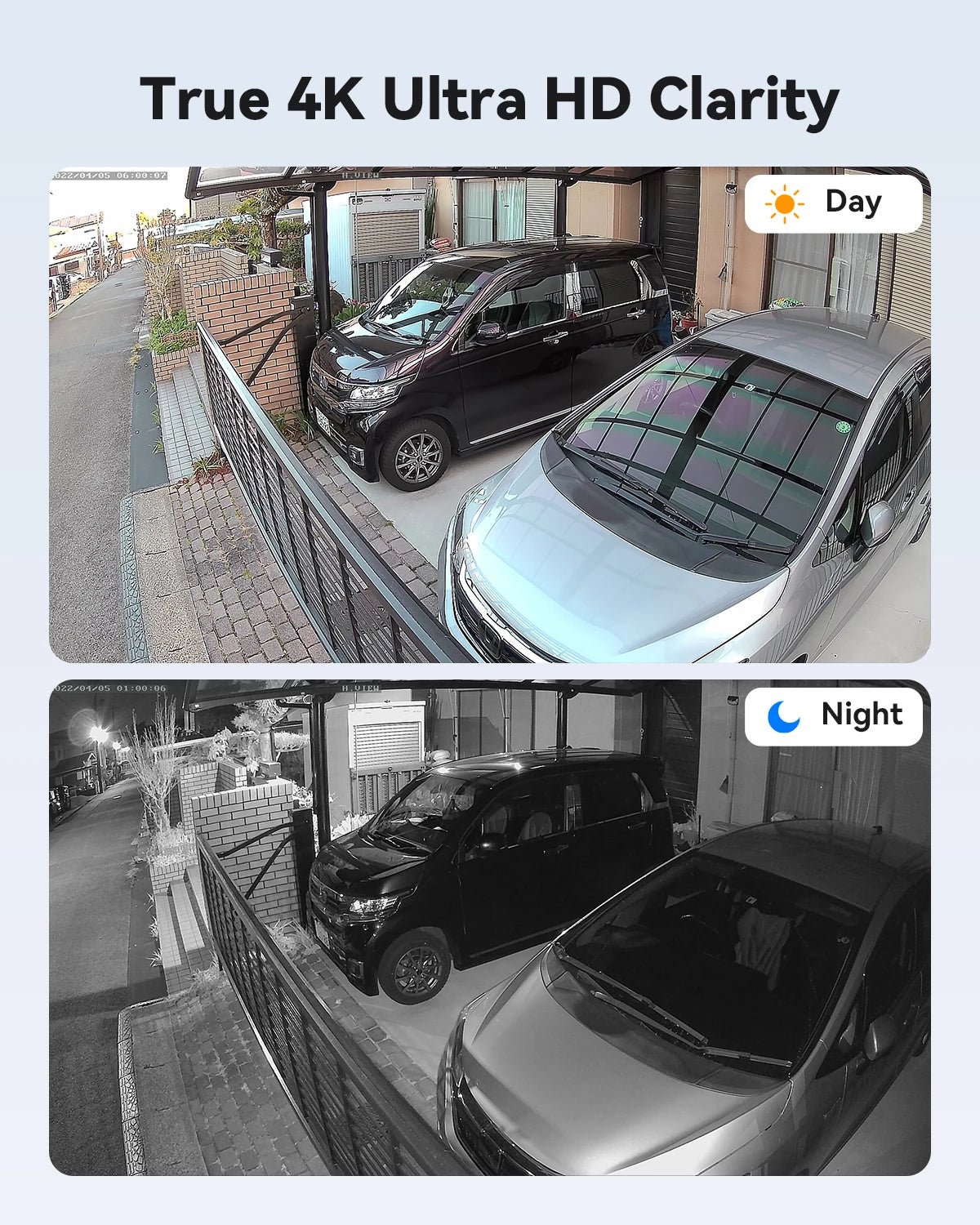 H.View 4K 8Mp poe Cctv Security Camera System Home Video Surveillance Kit 8Ch Nvr Audio Outdoor Ip Camera xmeye app